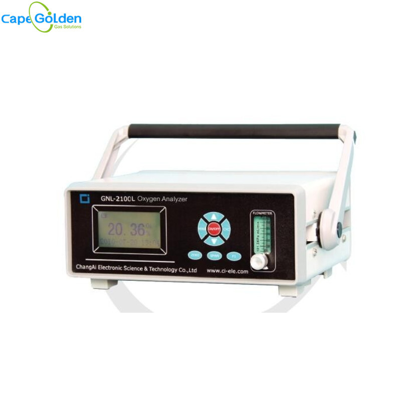 携帯用酸素/窒素1000ppmのガス分析器GNL-2100