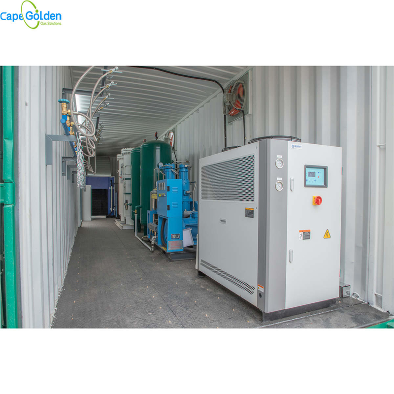 セリウムISO PSAの酸素の発電機のコンテナに詰められた酸素の生産工場93% 95%