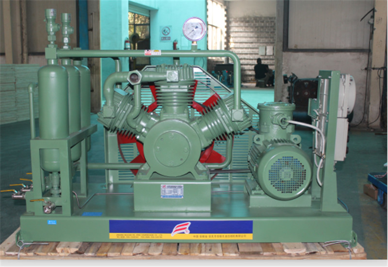 圧縮機オイルを自由に交換する低圧の乾燥した水素ガス